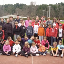 Camp de Pâques d'athlétisme 2010